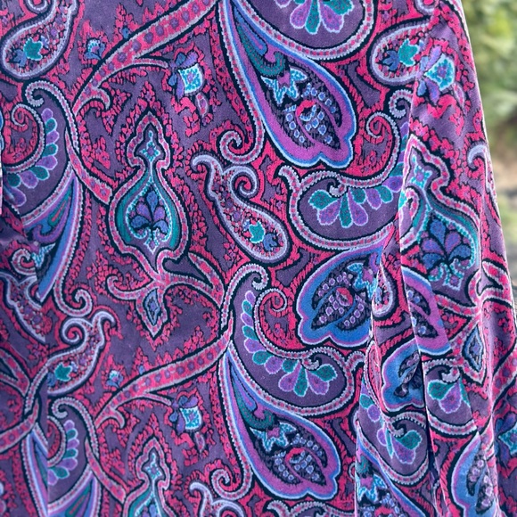 TanJay Multicolor Cotton Velvet Blazer - Picture 8 of 10